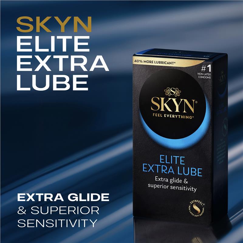 Load image into Gallery viewer, SKYN® Elite Extra Lubricated Condoms 10 Pack
