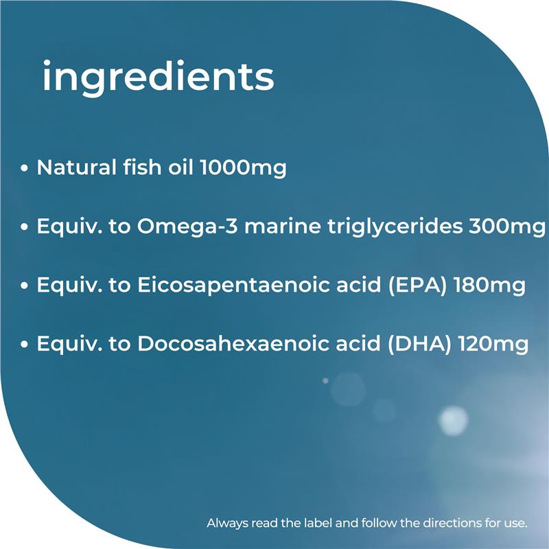 Load image into Gallery viewer, Nature's Way Wild Caught Odourless Fish Oil 1000mg 150 Capsules
