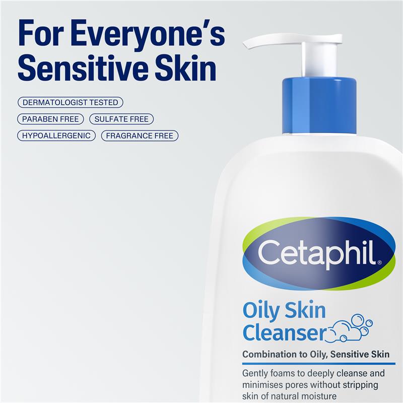 Load image into Gallery viewer, Cetaphil Oily Skin Cleanser 1.25L Exclusive Size
