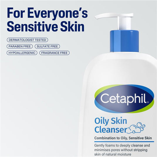 Cetaphil Oily Skin Cleanser 1.25L Exclusive Size