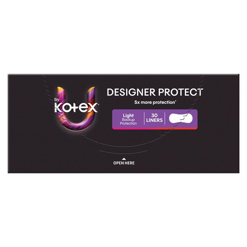 Load image into Gallery viewer, U by Kotex Designer Series Liners Protect 30 Pack
