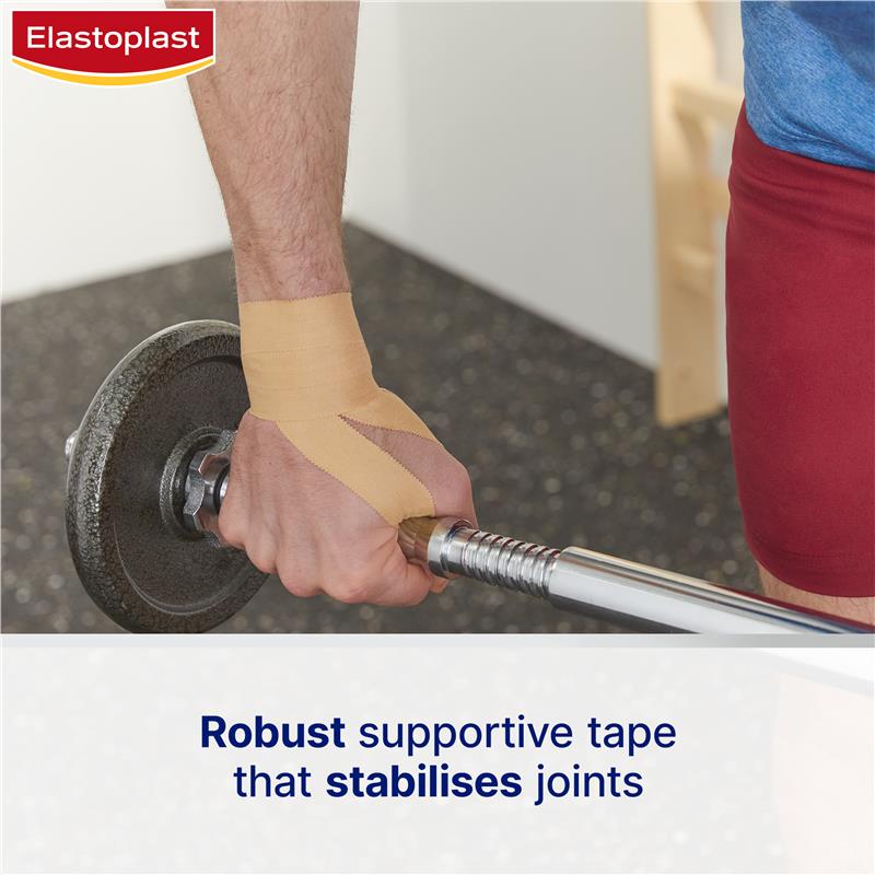 Load image into Gallery viewer, Elastoplast Sport Rigid Strapping Tape 25mm x 10m
