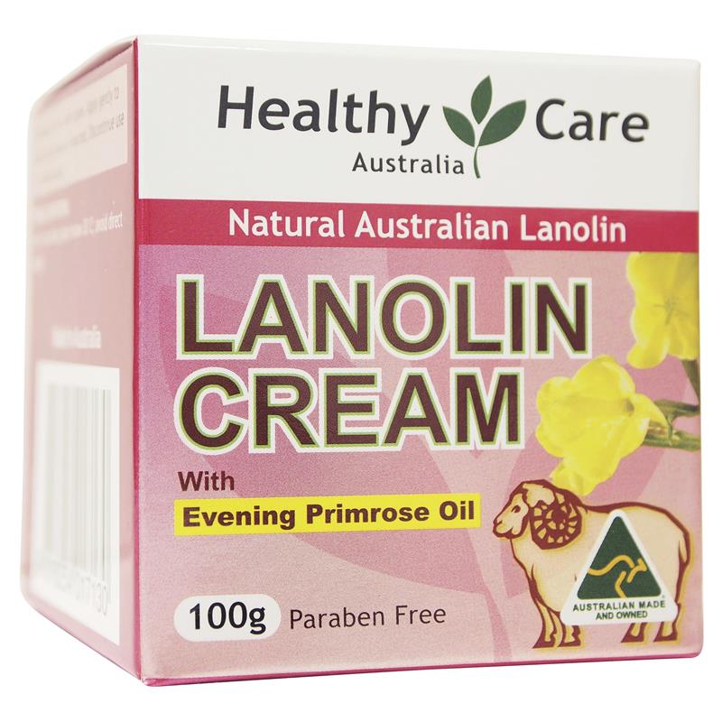 Load image into Gallery viewer, Healthy Care Lanolin Cream With Evening Primrose Oil 100g
