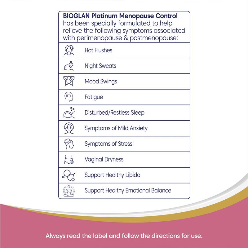 Load image into Gallery viewer, Bioglan Platinum Menopause Control 60 Capsules
