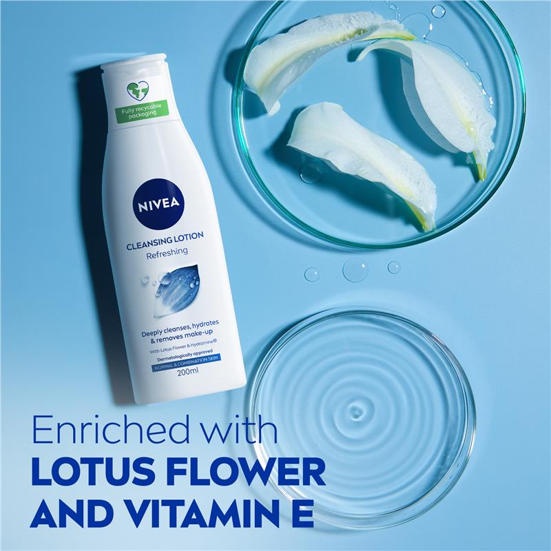 Load image into Gallery viewer, NIVEA Daily Essentials Refreshing Face Cleansing Lotion 200ml
