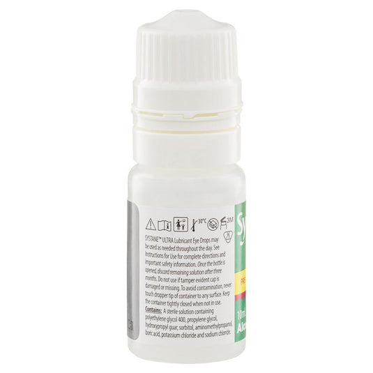 Systane Ultra Multi Dose Preservative Free Lubricant Eye Drops 10ml