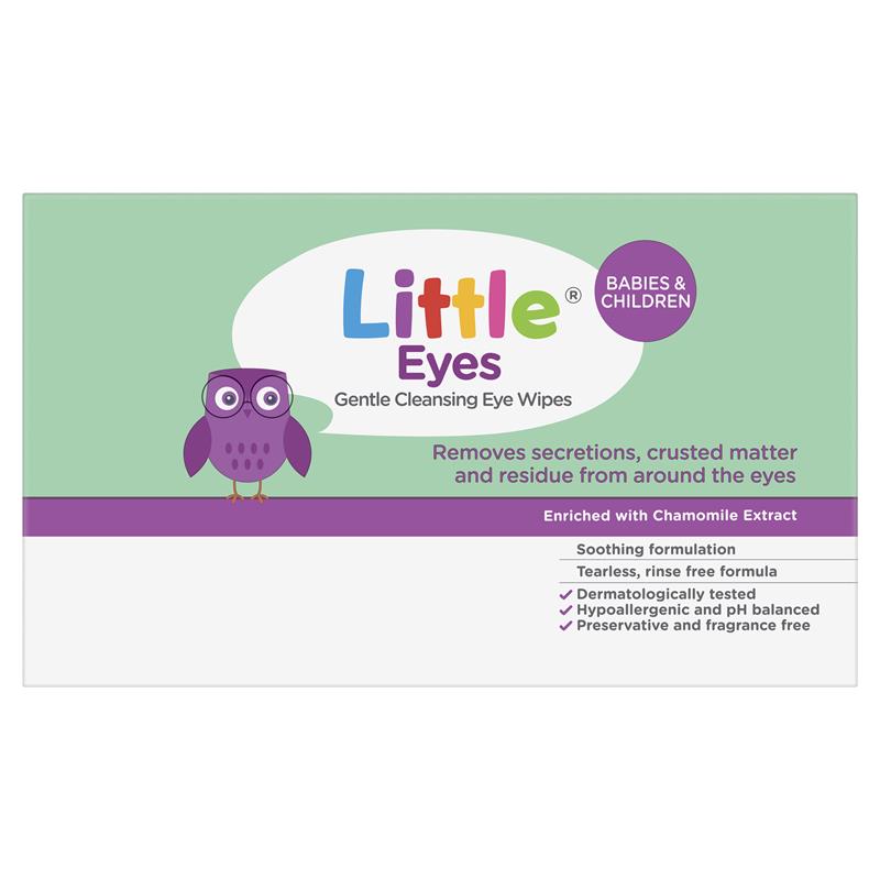 Load image into Gallery viewer, Little Eyes Cleansing Wipes 60 Exclusive Size

