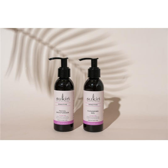 Sukin Sensitive Cleansing Gel 125ml Pump