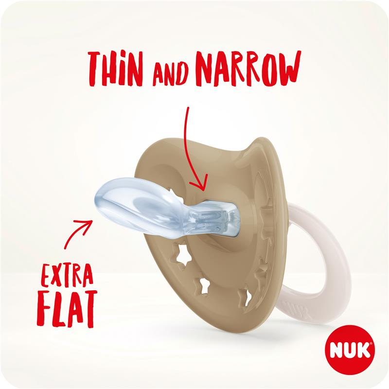 Load image into Gallery viewer, Nuk Signature Soother Silicone 0-6 Months 2 Pack
