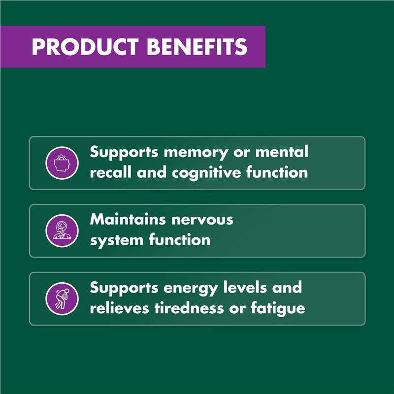 Load image into Gallery viewer, Nature's Own Mind Memory &amp; Energy 50 Tablets
