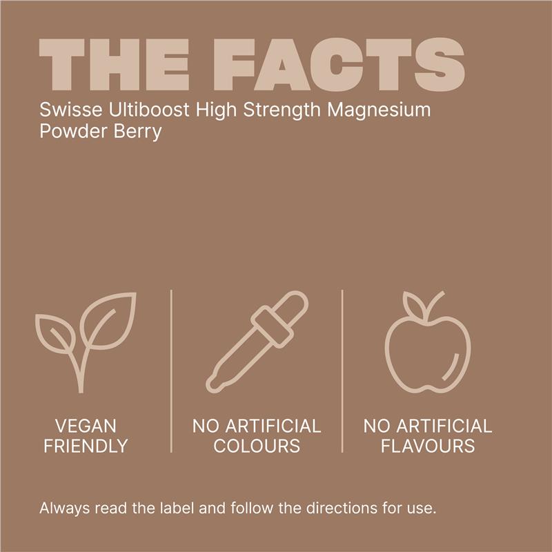Load image into Gallery viewer, Swisse High Strength Magnesium Powder Berry 180g
