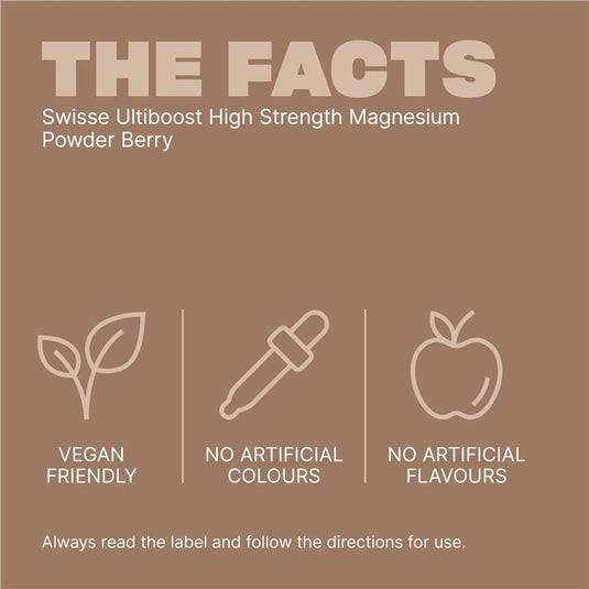 Swisse High Strength Magnesium Powder Berry 180g