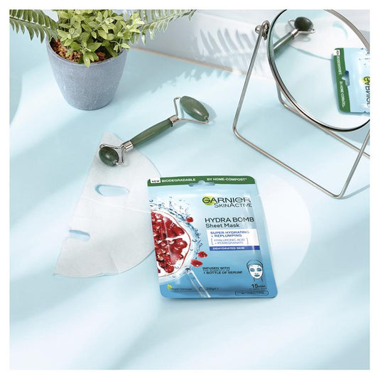Garnier Hydra Bomb Hyaluronic Acid + Pomegranate Sheet Mask