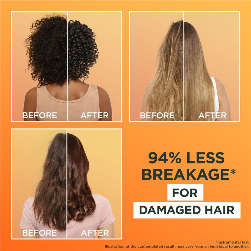 Load image into Gallery viewer, Garnier Fructis Hair Food Repairing Papaya 3-in-1 Mask Treatment for Damaged Hair 390ml
