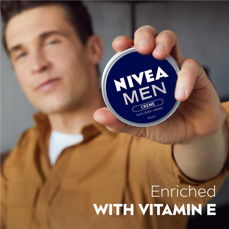 Load image into Gallery viewer, NIVEA MEN Crème Moisturiser Face Body Hands 150ml
