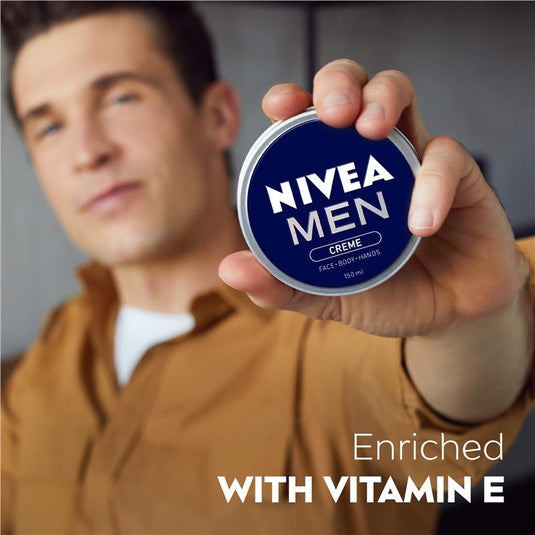 NIVEA MEN Crème Moisturiser Face Body Hands 150ml