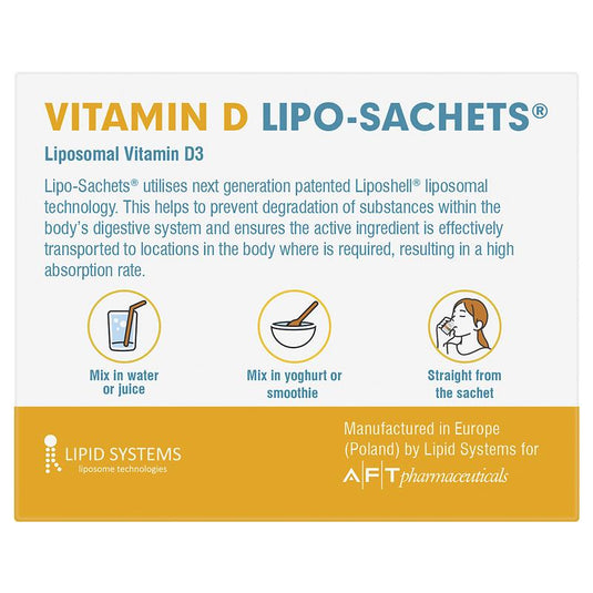 Lipo-Sachets Vitamin D Melon 5g 30 Sachets