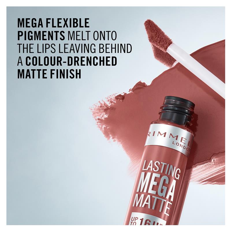 Load image into Gallery viewer, Rimmel London Mega Matte Liquid Lip 200 Pink Blink
