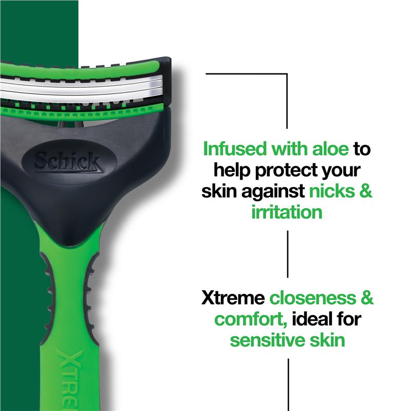 Load image into Gallery viewer, Schick Xtreme 3 Sensitive Mens Disposable Razors 12 Value Pack
