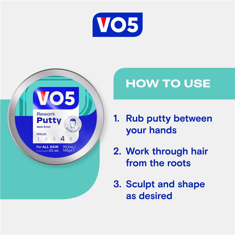 Load image into Gallery viewer, Vo5 Rework Putty 150ml
