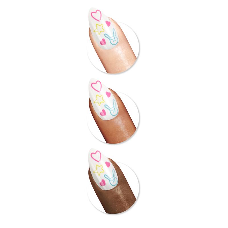 Load image into Gallery viewer, Sally Hansen Salon Effects Perfect Manicure 24 Press On Nails Expertly Villainous Limited Edition
