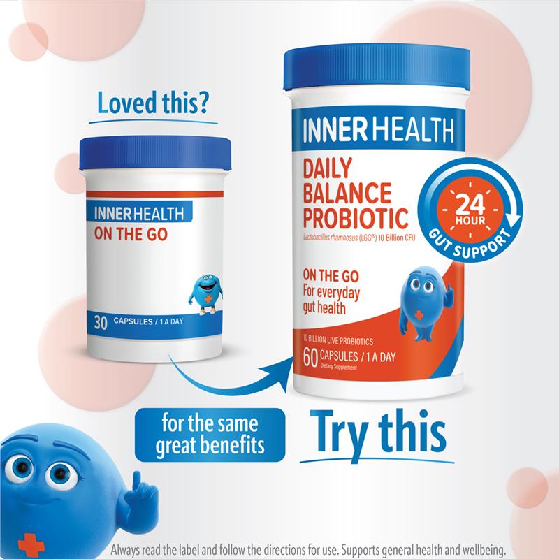 Load image into Gallery viewer, Inner Health Daily Balance Probiotic 30 Capsules

