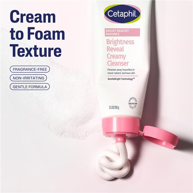 Load image into Gallery viewer, Cetaphil Bright Healthy Radiance Brightness Reveal Creamy Cleanser 100g
