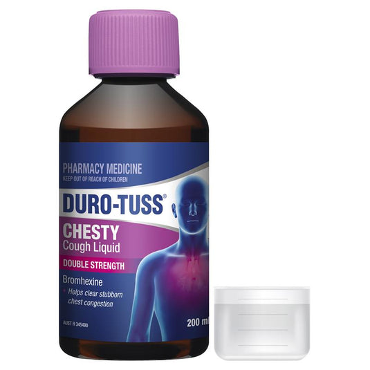 DURO-TUSS Chesty Cough Liquid Double Strength 200mL