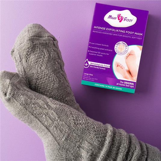 Milky Foot Intense Exfoliating Foot Mask Large