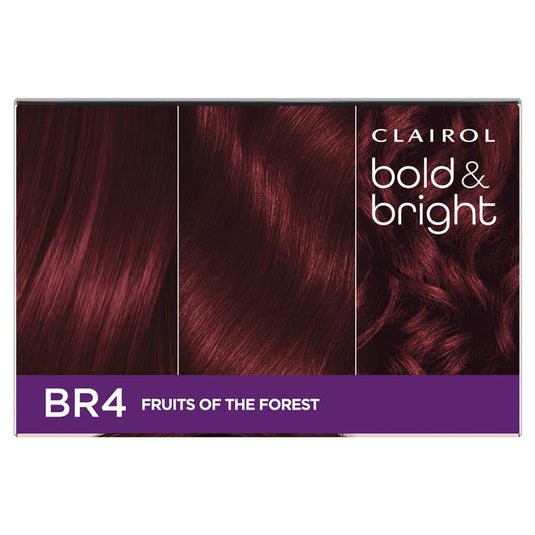 Clairol Bold & Bright Permanent Hair Colour BR4 Fruits of Forest