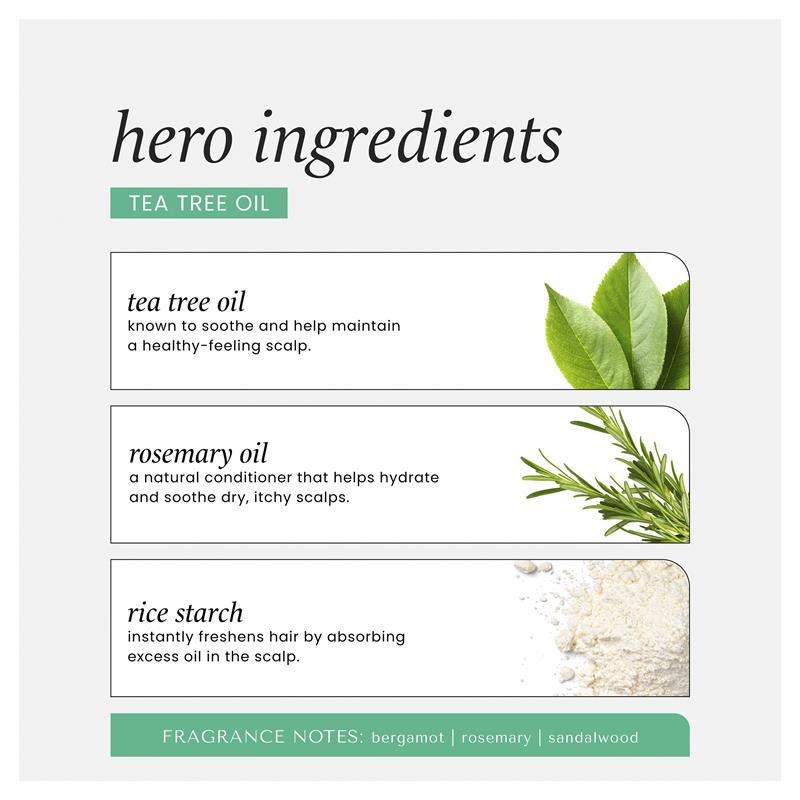 Load image into Gallery viewer, Hask Tea Tree &amp; Rosemary Scalp Detox Dry Shampoo 122g
