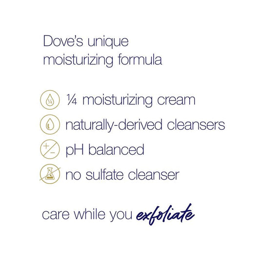 Dove Exfoliating Body Polish Brown Sugar & Coconut Butter 298g