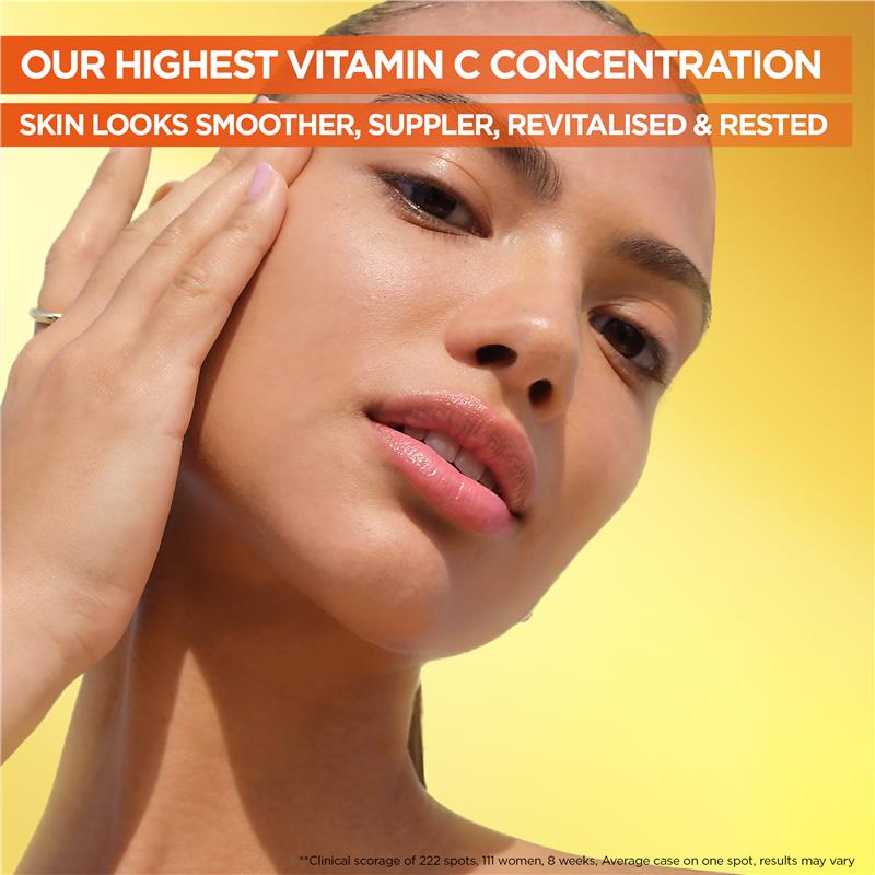 Load image into Gallery viewer, Garnier Skin Active Vitamin C Brightening Night Serum 30ml
