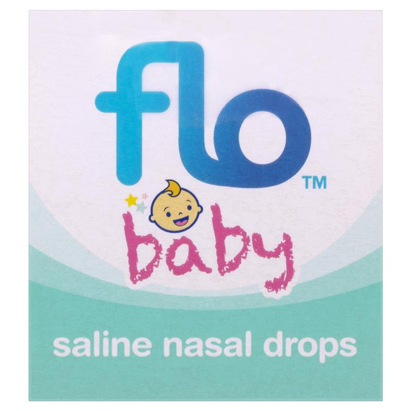 Load image into Gallery viewer, FLO Baby Saline Nasal Drops 15ml
