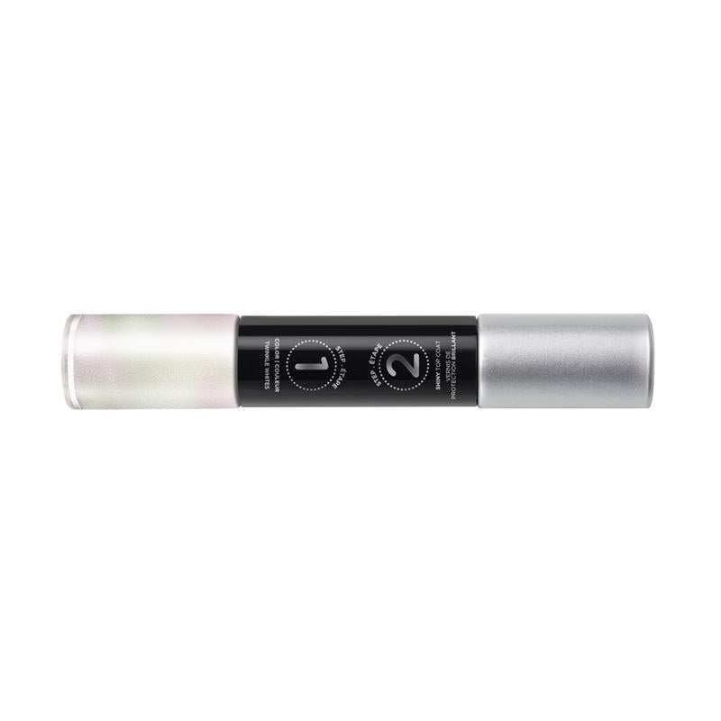 Load image into Gallery viewer, Sally Hansen Miracle Gel Dual Ended Nail Polish Twinkle Whites 7ml
