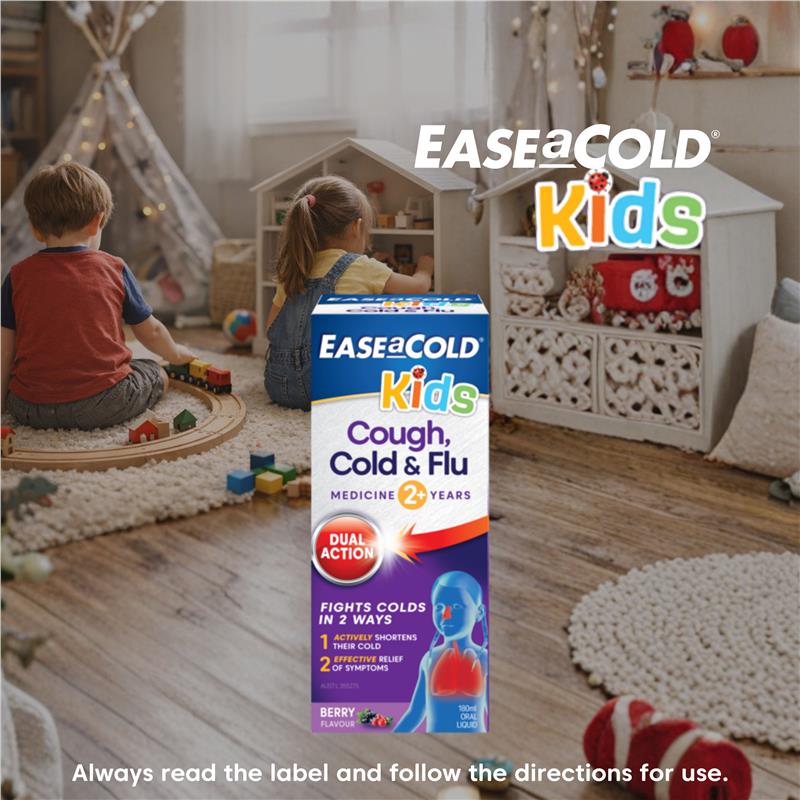 Load image into Gallery viewer, Ease a Cold Kids Cough Cold and Flu 180ml
