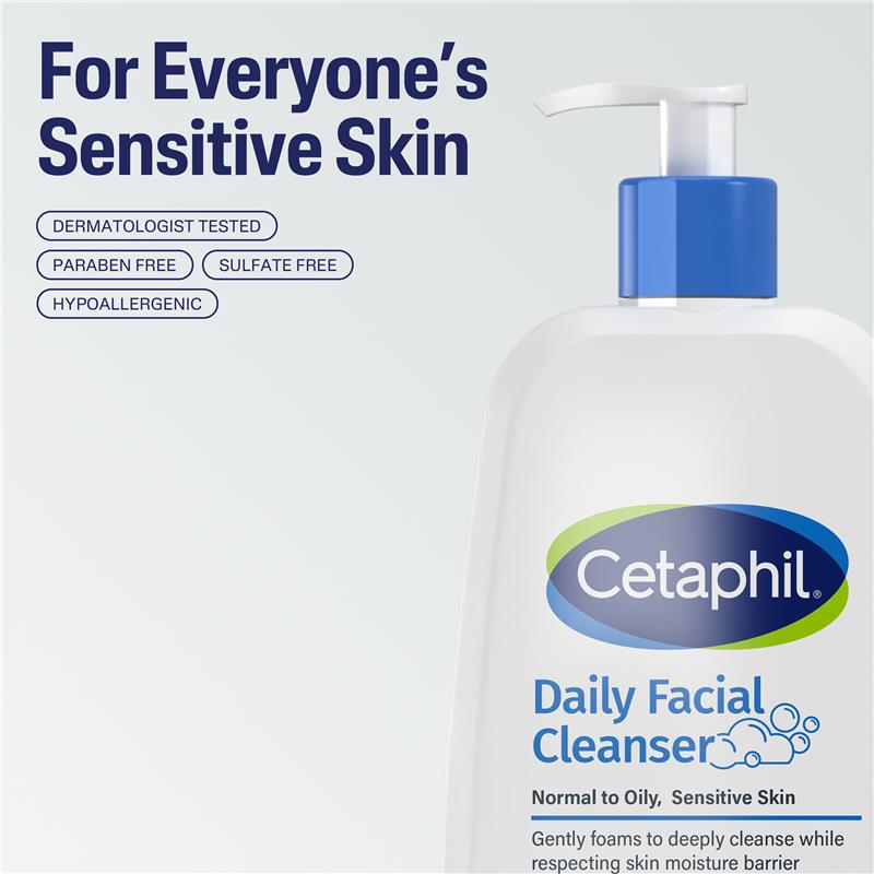 Load image into Gallery viewer, Cetaphil Daily Facial Cleanser 236ml
