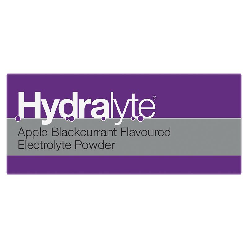 Load image into Gallery viewer, Hydralyte Apple Blackcurrant Sachets 4.9g x 24
