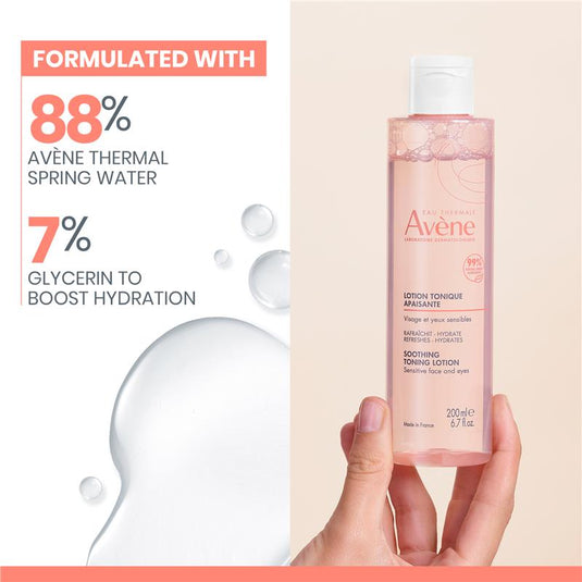 Avene Gentle Toning Lotion 200ml - Toner for Dry skin