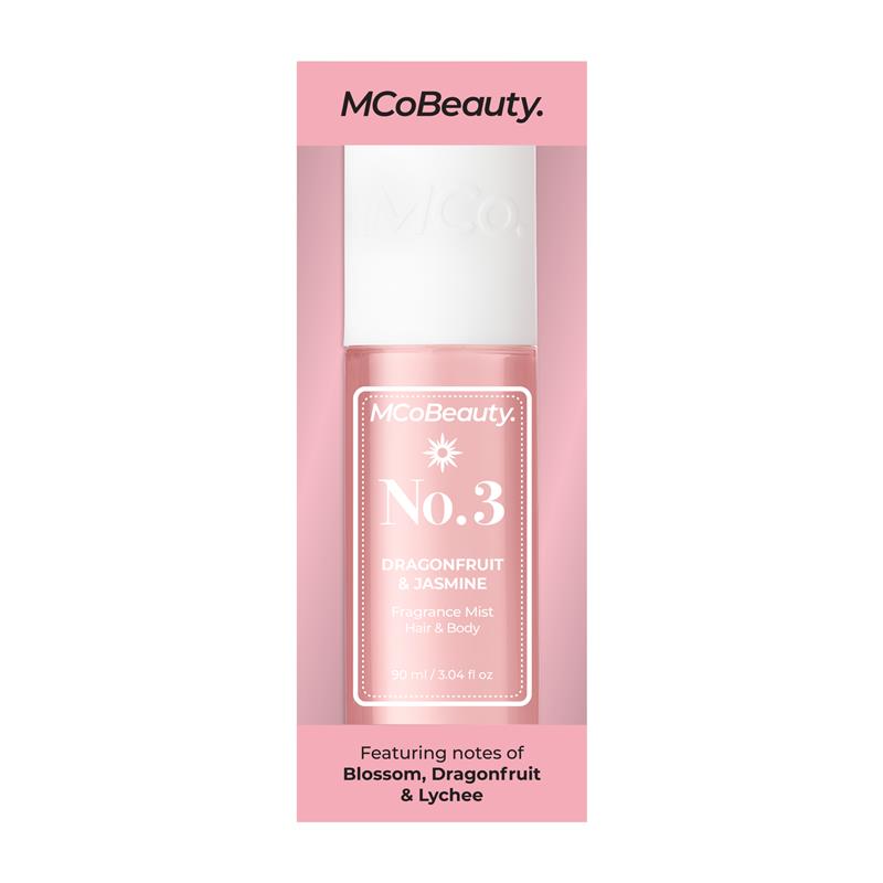 Load image into Gallery viewer, MCoBeauty Dragonfruit &amp; Jasmine No. 3 Fragrance Hair &amp; Body Mist 90ml
