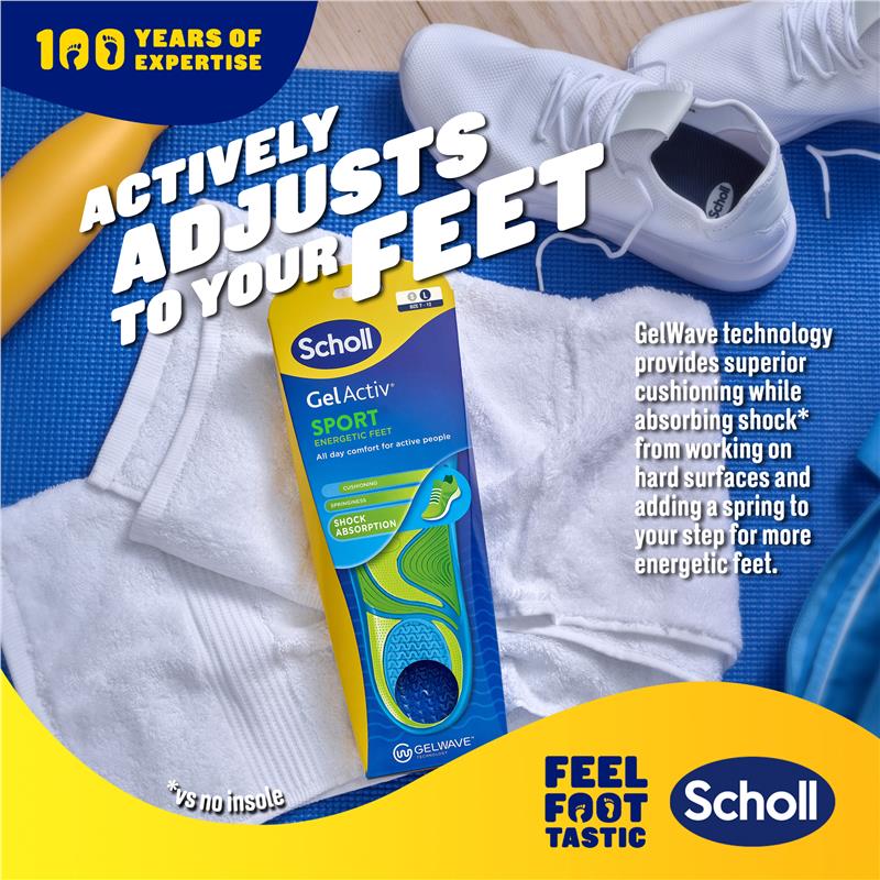 Load image into Gallery viewer, Scholl Gel Activ Insole Sport Large
