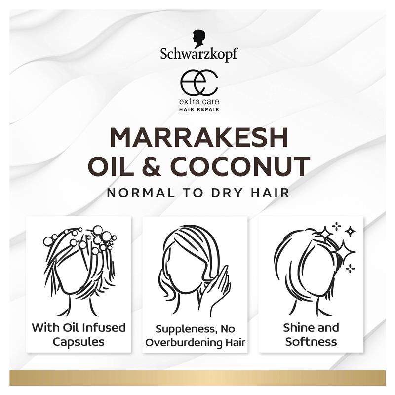 Load image into Gallery viewer, Schwarzkopf Extra Care Marrakesh Oil &amp; Coconut Replenishing Oil Serum 100ml
