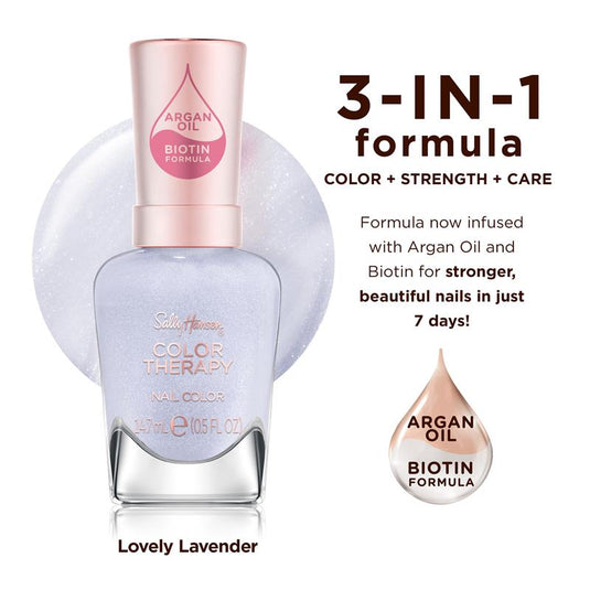 Sally Hansen Color Therapy Nail Polish Lovely Lavender 14.7ml