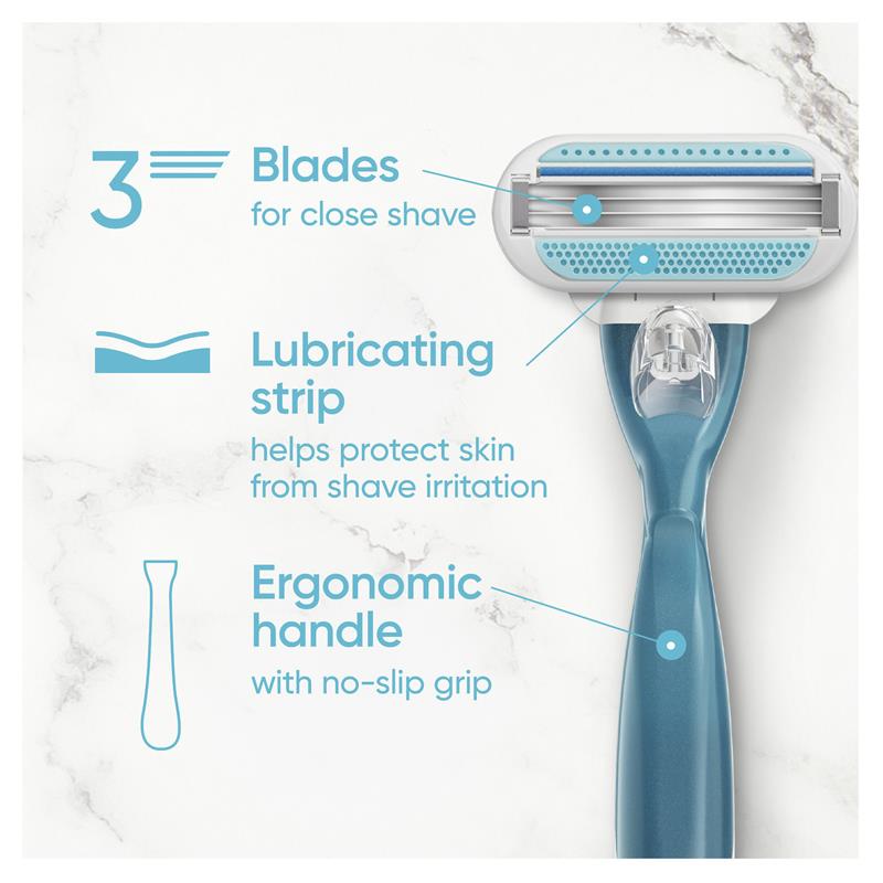 Load image into Gallery viewer, Gillette Venus Smooth Blade Refills 4 Pack
