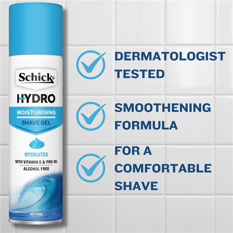 Load image into Gallery viewer, Schick Hydro Moisturising Shave Gel 198 g
