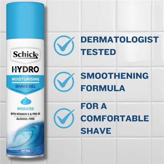 Schick Hydro Moisturising Shave Gel 198 g