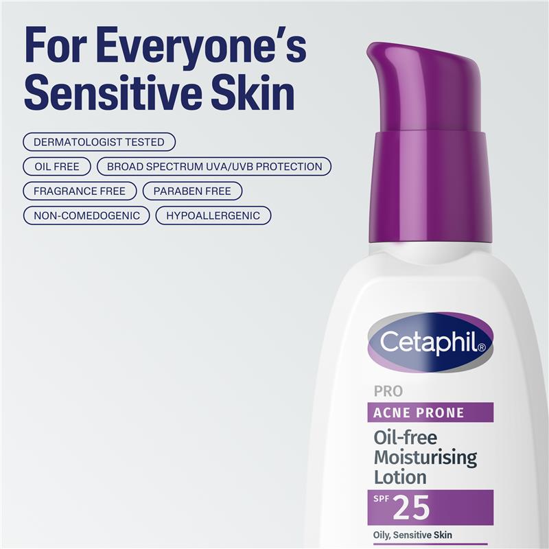 Load image into Gallery viewer, Cetaphil Pro Acne Prone Oil Free Facial Moisturising Lotion SPF 25 118ml
