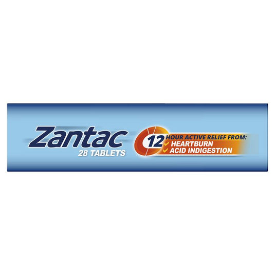 Zantac 12 Hour 150mg 28 Tablets