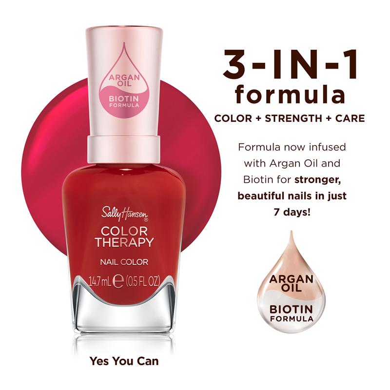 Load image into Gallery viewer, Sally Hansen Color Therapy Nail Polish Yes You Can 14.7ml
