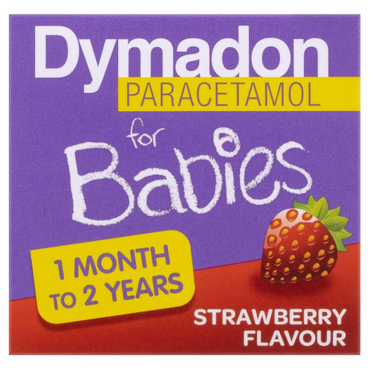 Dymadon for Babies Strawberry 1 Month - 2 Years 60ml